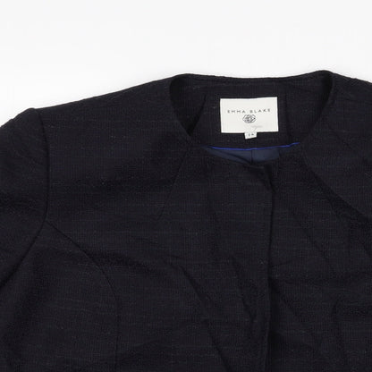 Emma Blake Womens Blue   Jacket  Size 14