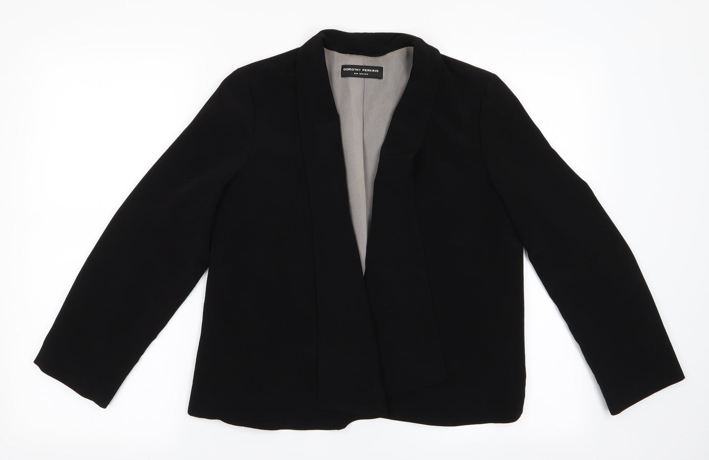 Womens UK Size 8 Dorothy Perkins Black Jacket