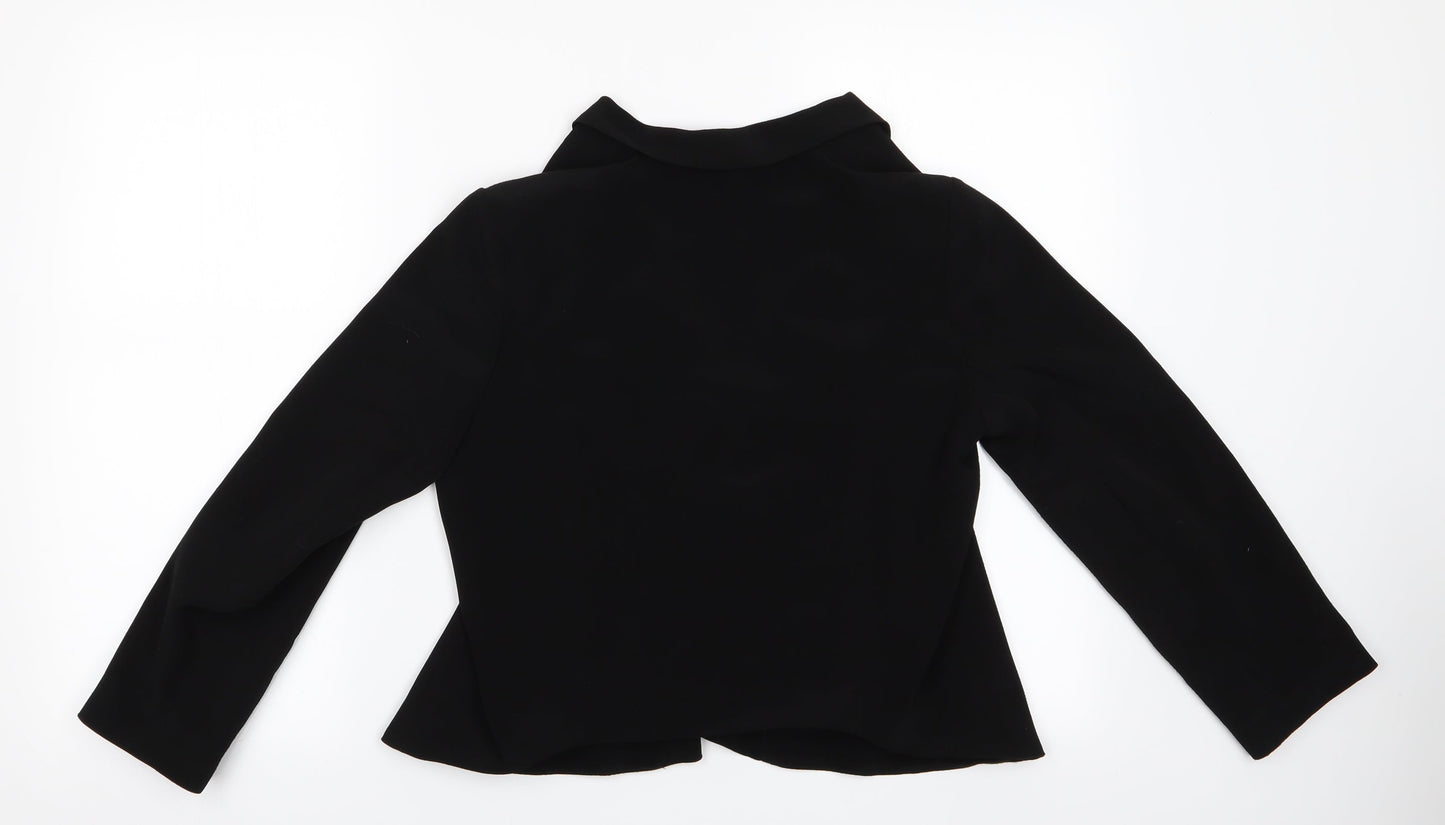 Womens UK Size 8 Dorothy Perkins Black Jacket