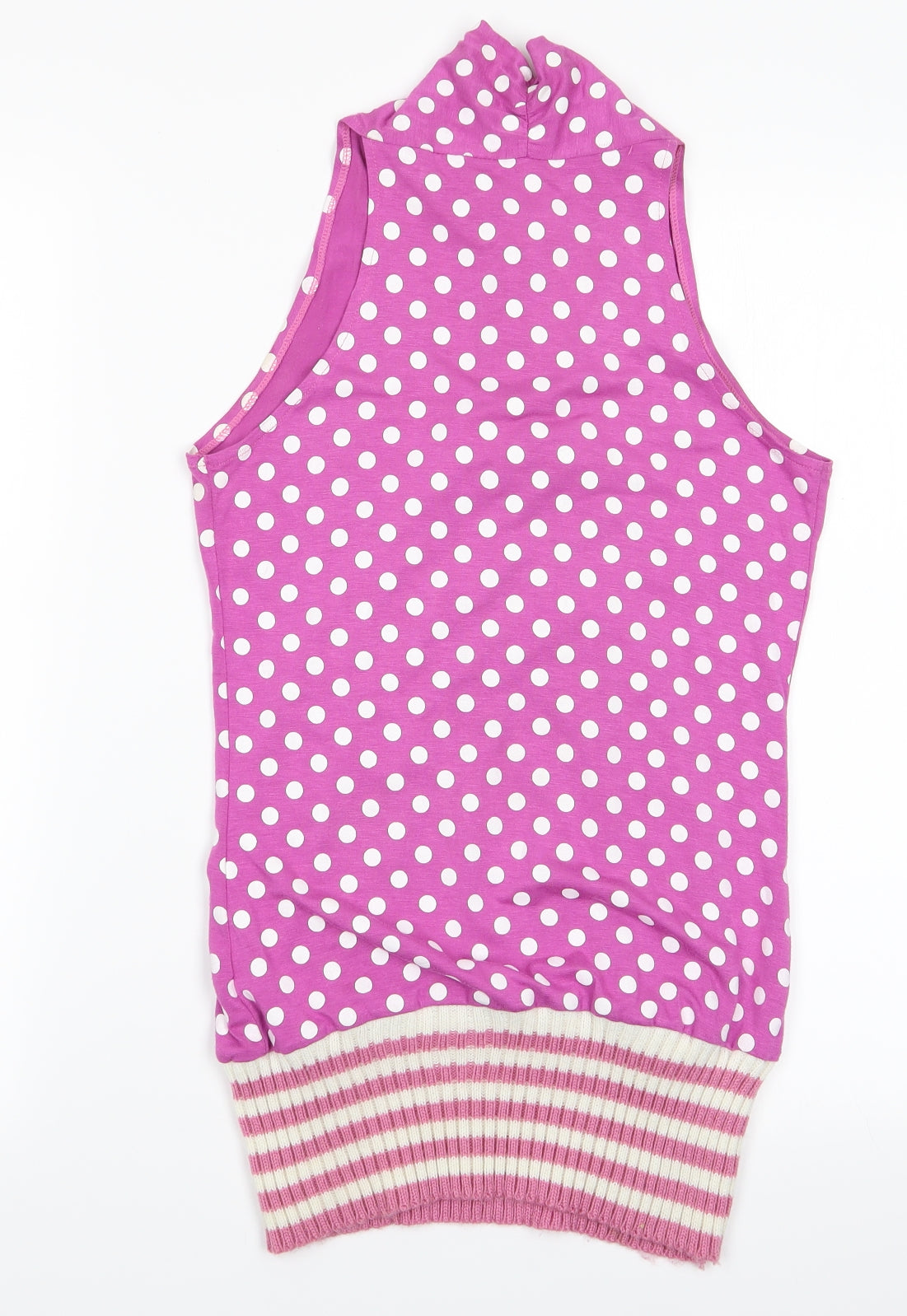 Womens UK Size  Preworn Pink Wrap Blouse