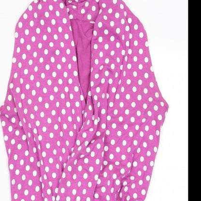 Womens UK Size  Preworn Pink Wrap Blouse