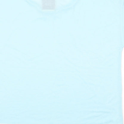 Snuggle Dream sleep Womens Blue    Pyjama Top Size L  - Lace Trim Hem