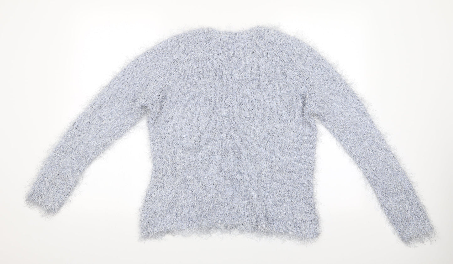 Womens UK Size XL Peacocks Blue Pullover Jumper