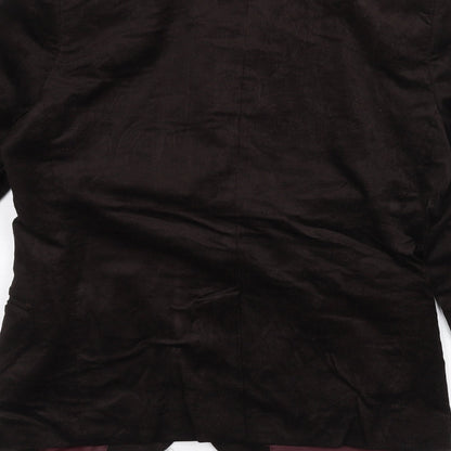 Mens UK Size 36 H&M Regular Brown Suit Jacket