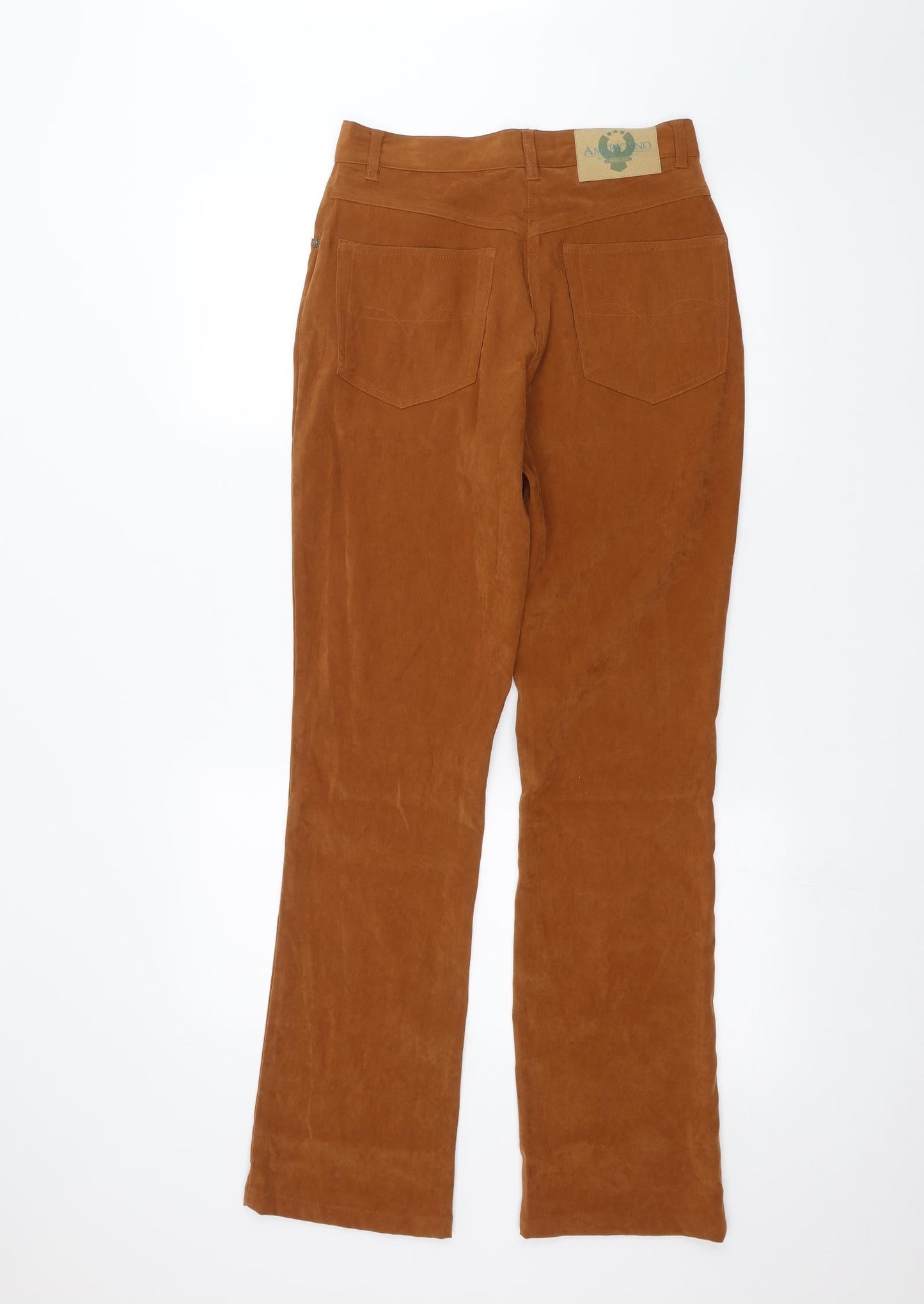 Americano Womens Orange   Skinny Jeans Size 12 L30 in