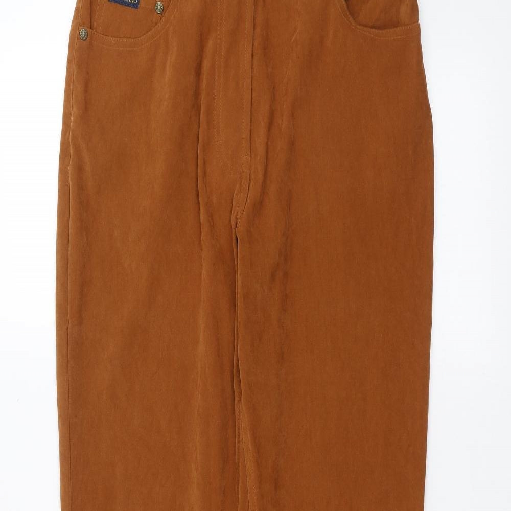 Americano Womens Orange   Skinny Jeans Size 12 L30 in