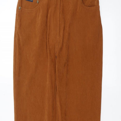 Americano Womens Orange   Skinny Jeans Size 12 L30 in