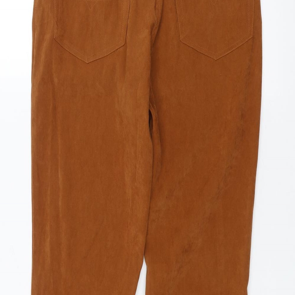 Americano Womens Orange   Skinny Jeans Size 12 L30 in