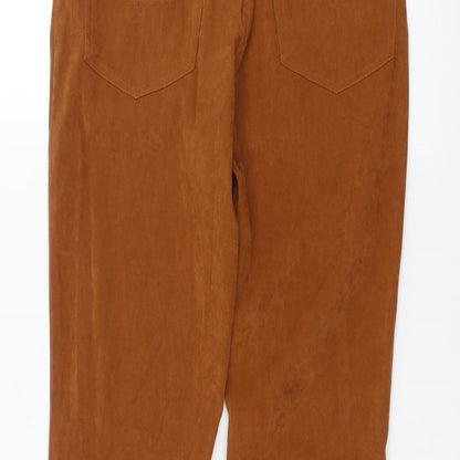 Americano Womens Orange   Skinny Jeans Size 12 L30 in