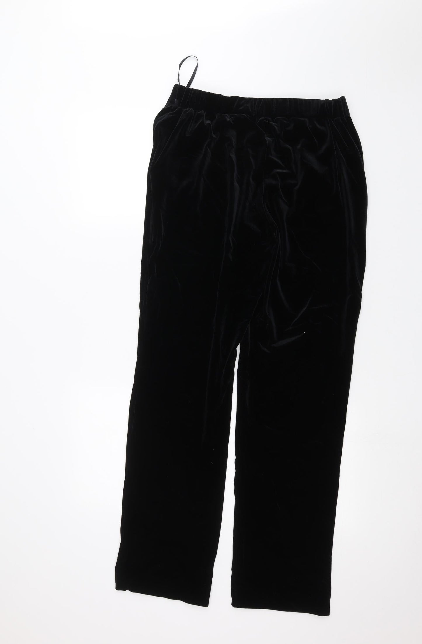Womens UK Size 12 Marks and Spencer Regular Fit  Black Trousers