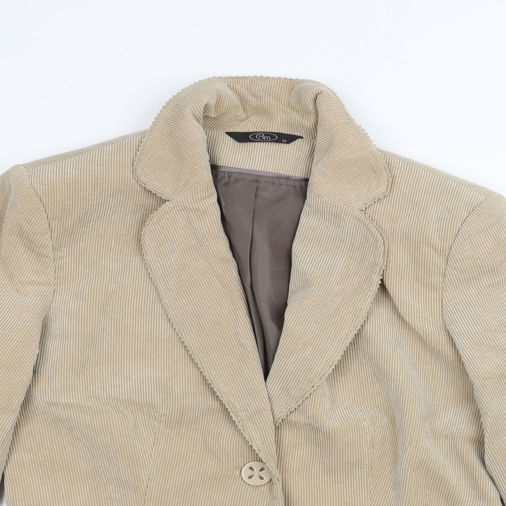 Womens UK Size 12 BM Brown Jacket