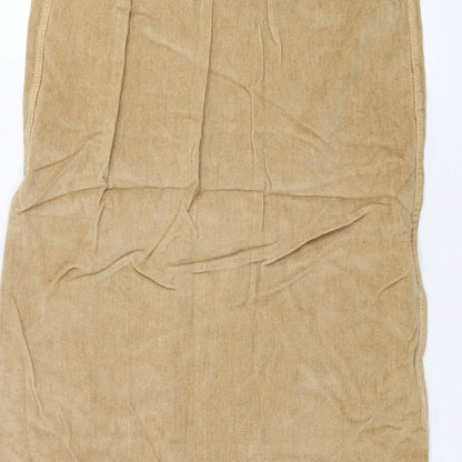 sarah Womens Brown   A-Line Skirt Size S
