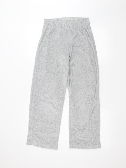 Womens UK Size S Marks and Spencer Regular Fit  Grey Trousers