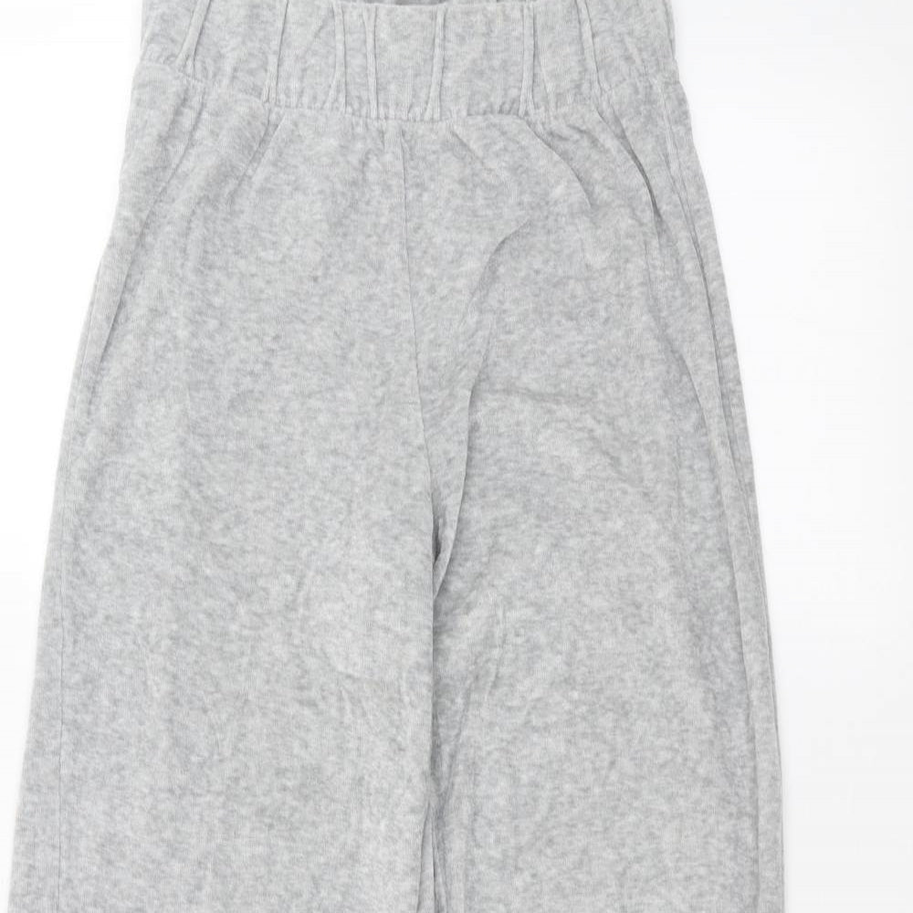 Womens UK Size S Marks and Spencer Regular Fit  Grey Trousers