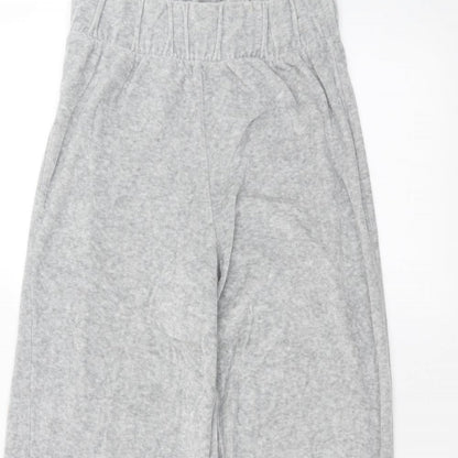 Womens UK Size S Marks and Spencer Regular Fit  Grey Trousers