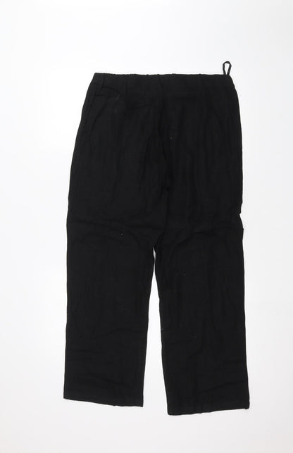 Womens UK Size 12 Epilogue Regular Fit  Black Trousers