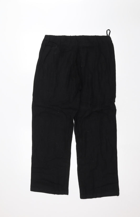 Womens UK Size 12 Epilogue Regular Fit  Black Trousers