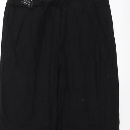 Womens UK Size 12 Epilogue Regular Fit  Black Trousers