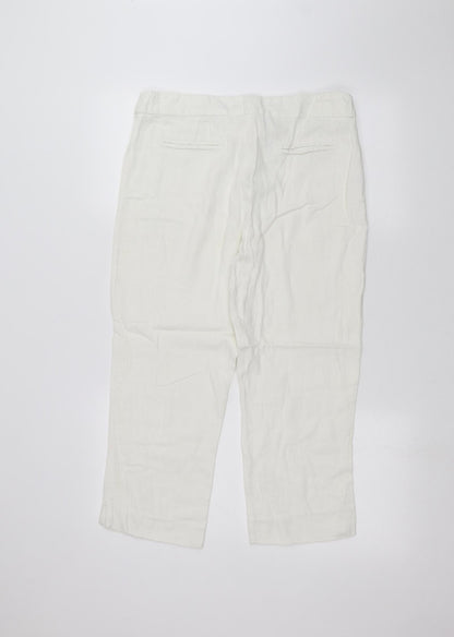 Soon Womens White   Trousers  Size 12 L21 in