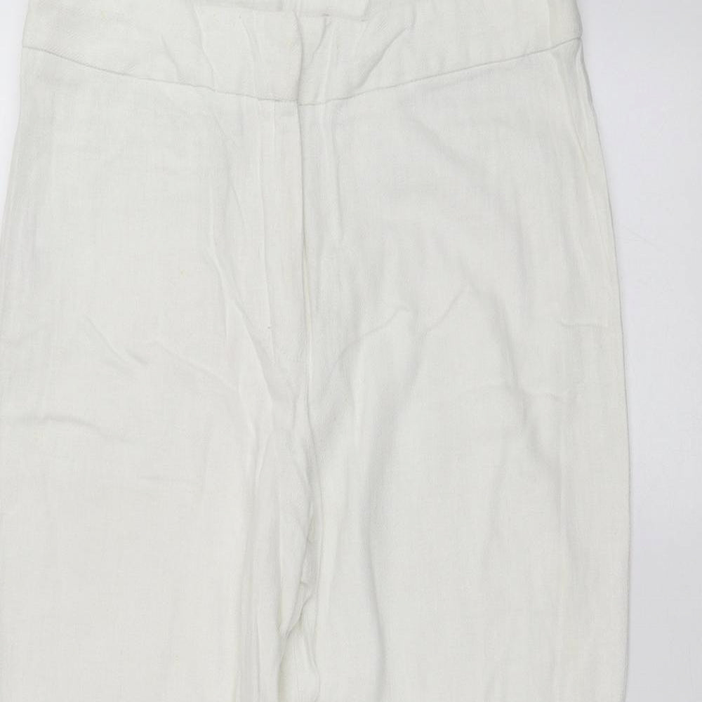 Soon Womens White   Trousers  Size 12 L21 in
