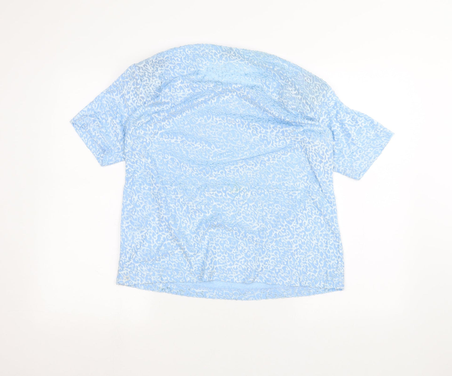 Blind Date Womens Blue   Basic T-Shirt Size L