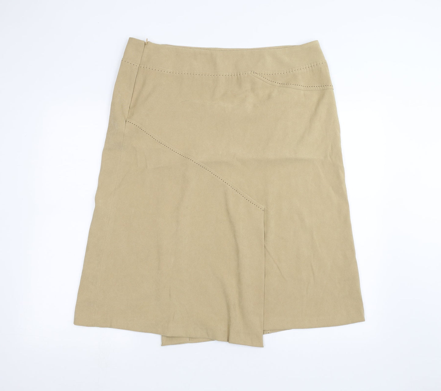 George Womens Brown   A-Line Skirt Size 16