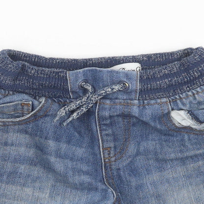 denim co Boys Blue  Denim Utility Shorts Size 3-4 Years