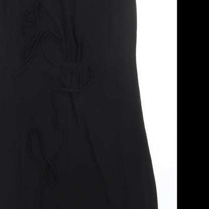 H&M Womens Black   Sheath  Size 10