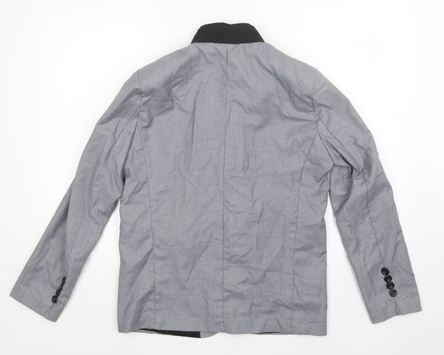 Mens UK Size M Preworn Regular Grey Suit Jacket