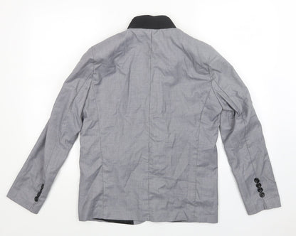 Mens UK Size M Preworn Regular Grey Suit Jacket