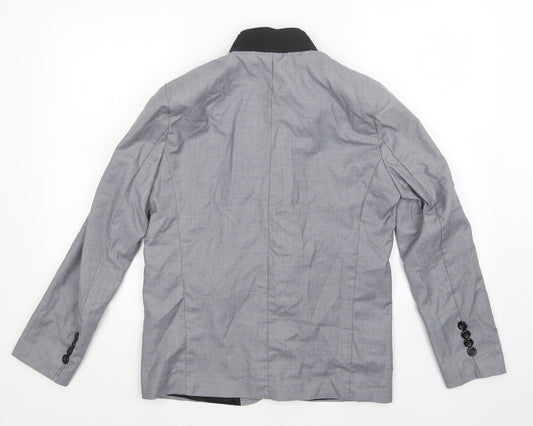 Mens UK Size M Preworn Regular Grey Suit Jacket