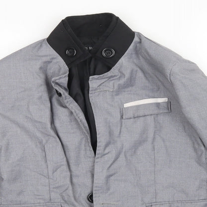 Mens UK Size M Preworn Regular Grey Suit Jacket