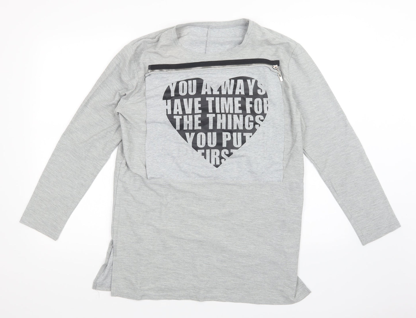 TU Womens Grey   Pullover Jumper