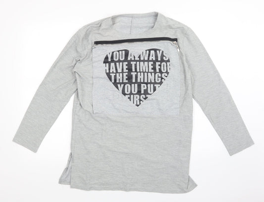 TU Womens Grey   Pullover Jumper