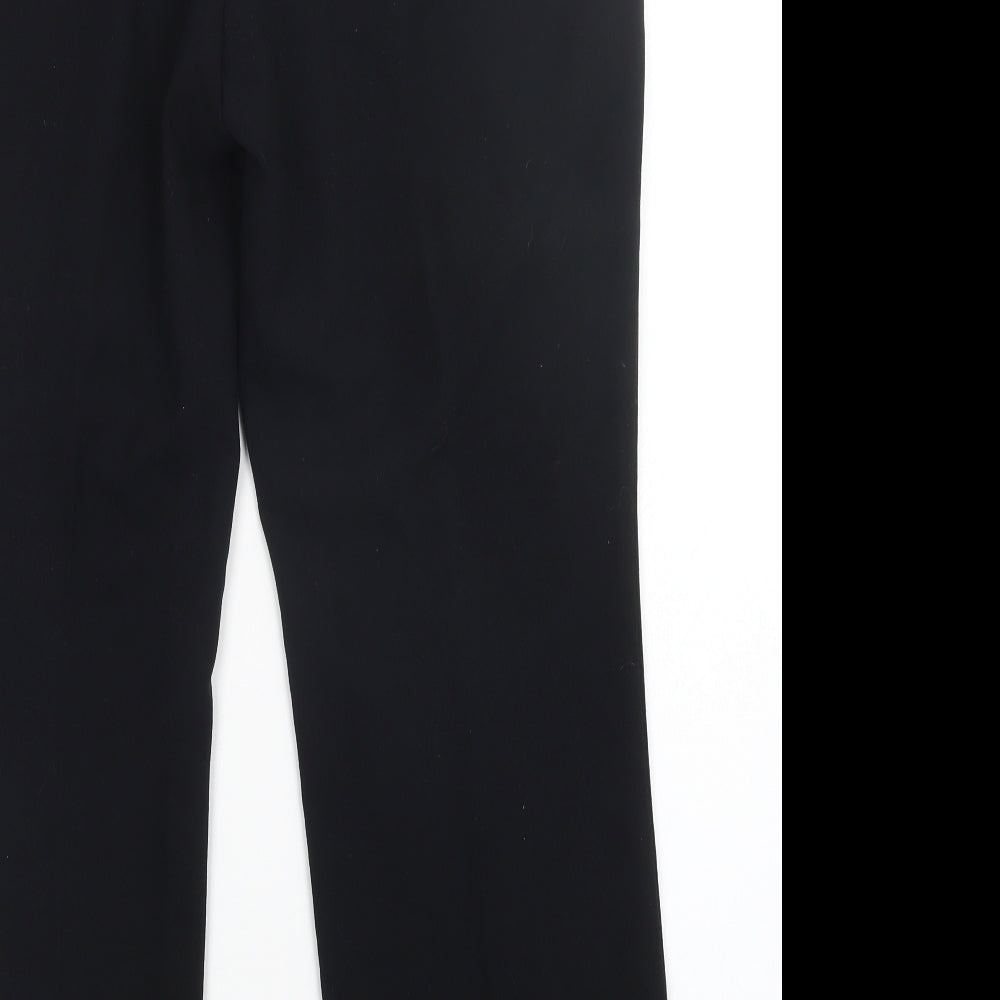 Womens UK Size 14 M&S Regular Fit  Black Trousers
