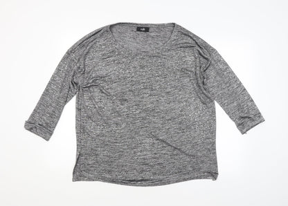 Wallis Womens Silver   Basic Blouse Size M