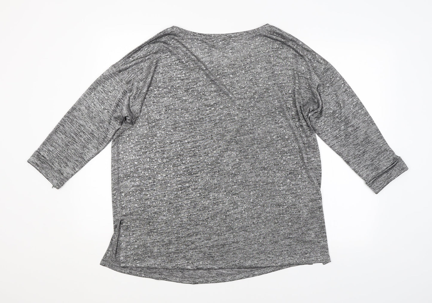 Wallis Womens Silver   Basic Blouse Size M
