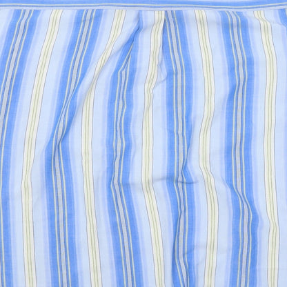 Weatherproof Mens Blue Striped   Button-Up Size XL