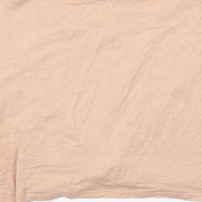 Womens UK Size S H&M Brown Basic Tank