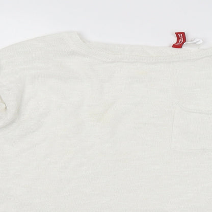Womens UK Size L H&M White Pullover Jumper