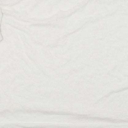 Womens UK Size L H&M White Pullover Jumper