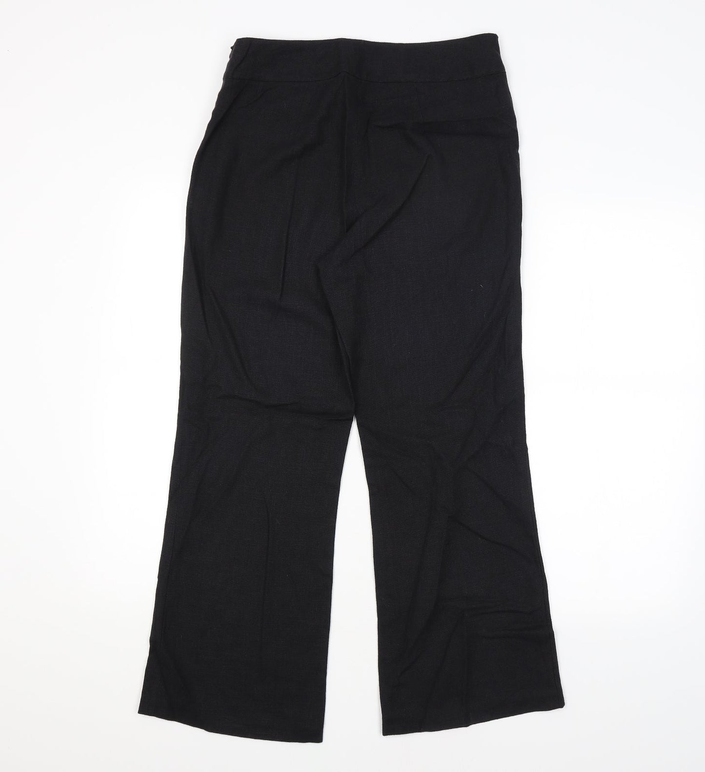 Womens UK Size S Preworn Regular Fit  Beige Trousers