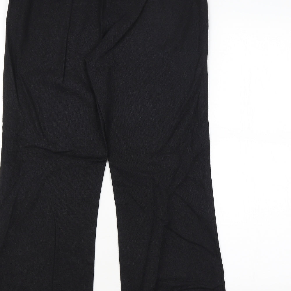 Womens UK Size S Preworn Regular Fit  Beige Trousers
