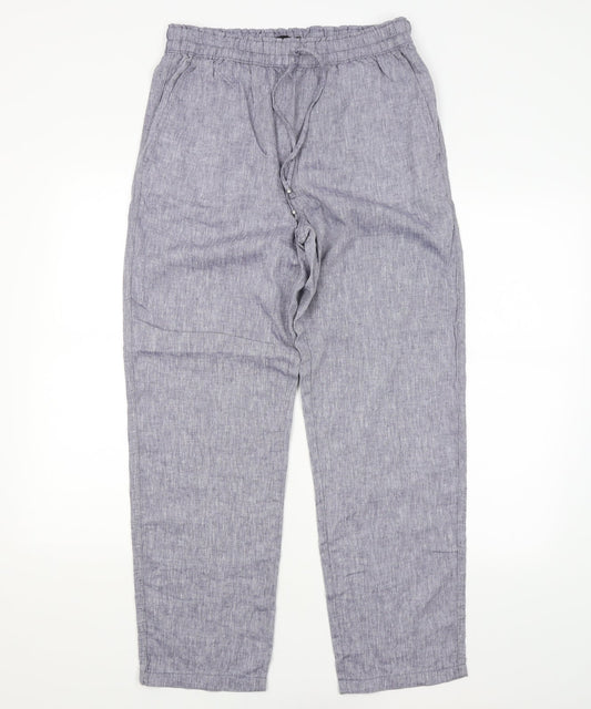 F&F Womens Blue   Bloomer Trousers Size 12 L30 in