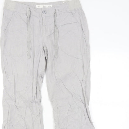 Q/S Womens Grey   Trousers   L30 in