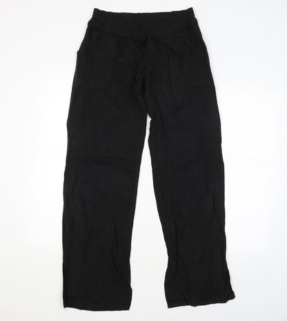 Womens UK Size  Preworn Regular Fit Bloomer Black Trousers