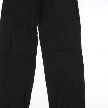 Womens UK Size  Preworn Regular Fit Bloomer Black Trousers