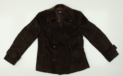 Womens UK Size 14 Marks and Spencer Brown Jacket