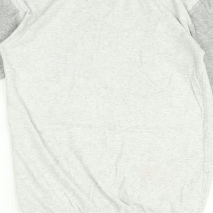Atmosphere Womens Grey Solid   Nightshirt Size 6
