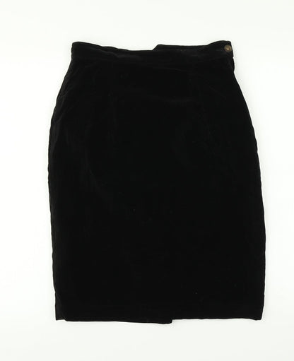 George Womens Black   Straight & Pencil Skirt Size S